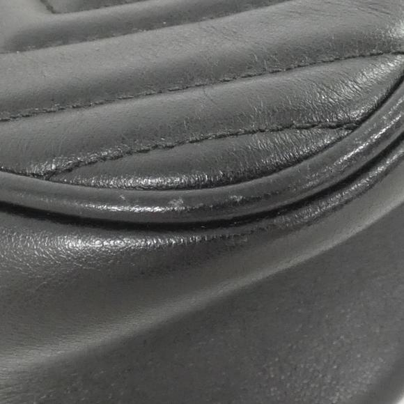 GUCCI Black GG Marmont Shoulder Bag - Picture 3 of 10